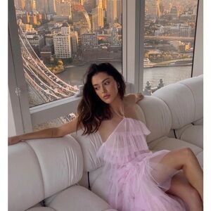 The Bar Henri Gown in Rose